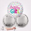 Birthday Girl Confetti Foil Balloon Bouquet