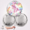 Happy Birthday Unicorn Foil Balloon Bouquet