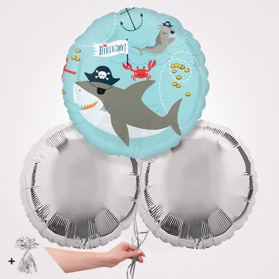 Ahoy Birthday Foil Balloon Bouquet