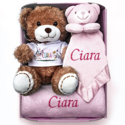 Personalised Baby Girl Hamper