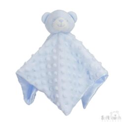 Blue Bubble Style Bear Comforter