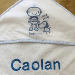 personalised bath robe