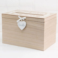 Love Story Best Wishes For The New Mr & Mrs Wedding Card Box