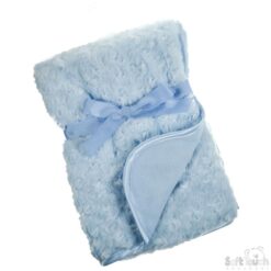 Luxury Blue Rise Baby Fleece Blanket