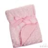 Luxury Pink Rise Baby Fleece Blanket