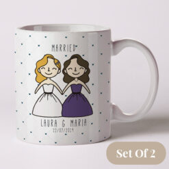 Two Gals Married Mugs