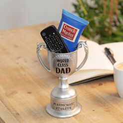 World Class Dad 1 Armchair Athlete Trophy