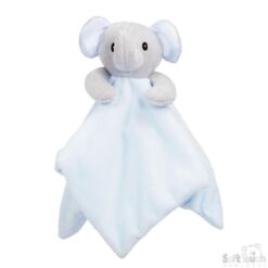 Personalised Blue Baby Elephant Comforter