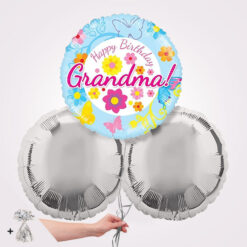 Happy Birthday Grandma Foil Balloon Bouquet
