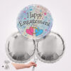 Happy Engagement Hearts & Ring Foil Balloon Bouquet