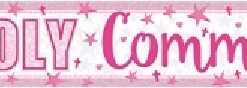 2.7M Pink Communion Banner