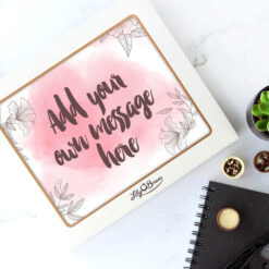 Add your own text chocolates