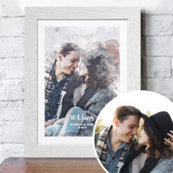 Photo to Watercoloured Artwork