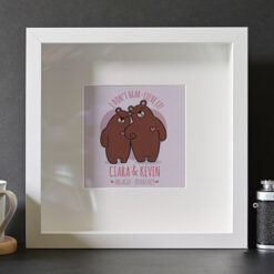 I Don't Bear-lieve it Framed Print