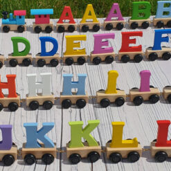Personalised Wooden Train Name