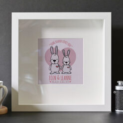 Some Bunny Loves You Framed Print