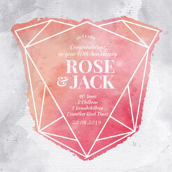 Anniversary Stone Framed Print