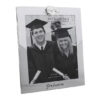 Two Tone Silver Plated Graduation Photo Frame