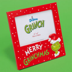 3D Resin The Grinch Photo Frame - Merry Grinchmas 6"x4"