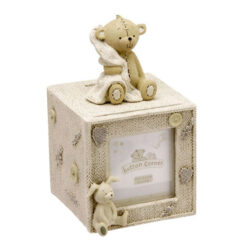 Button Corner Money Box Photo Cube