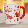 Santa's Earthenware Mug