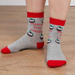 Kid's Novelty Christmas Socks - Mummy's Pudding