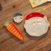 Set of 3 Treat Dishes, Santa, Elf and Rudolph