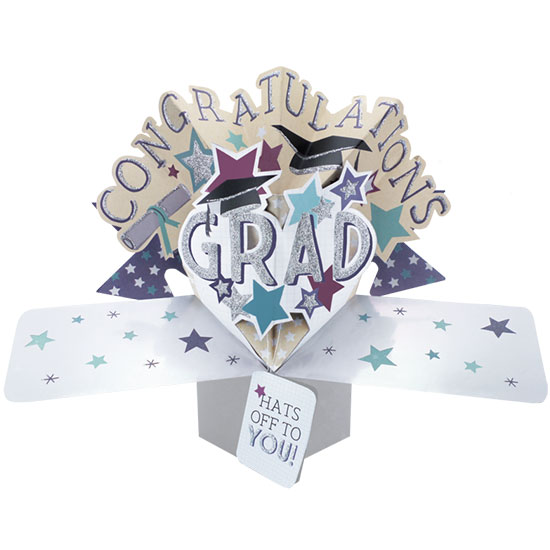 Graduation Pop Up Card (Icons)