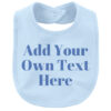 Personalised Baby Bib - Blue