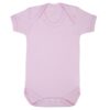 Personalised Short Sleeved Body Suit - Pink