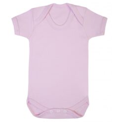 Personalised Short Sleeved Body Suit - Pink