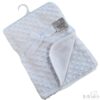White Mink & Fleece Back Blanket