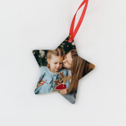 Personalised Christmas Star Ornament