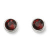 January Birthstone stud earrings