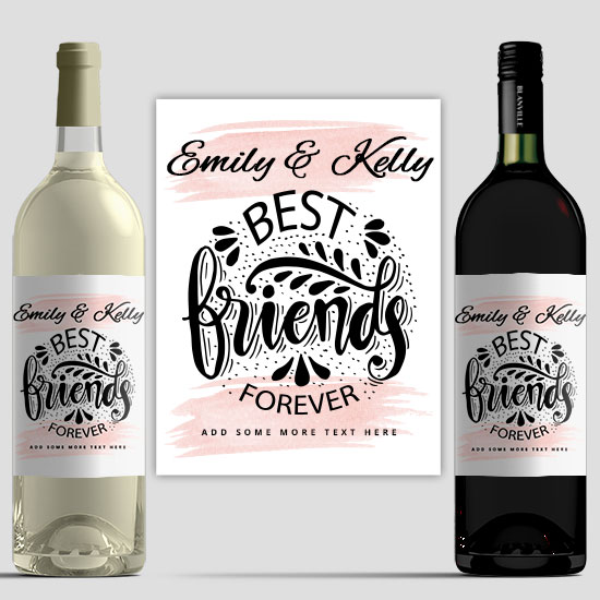 BFF Personalised Wine