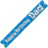 9FT Happy Birthday Dad Flag Banner
