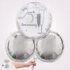 25th Anniversary Foil Balloon Bouquet