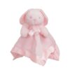 Baby Bunny Pink Teddy Comforter with Ribbons
