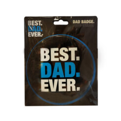 Best Dad Badge with Stand