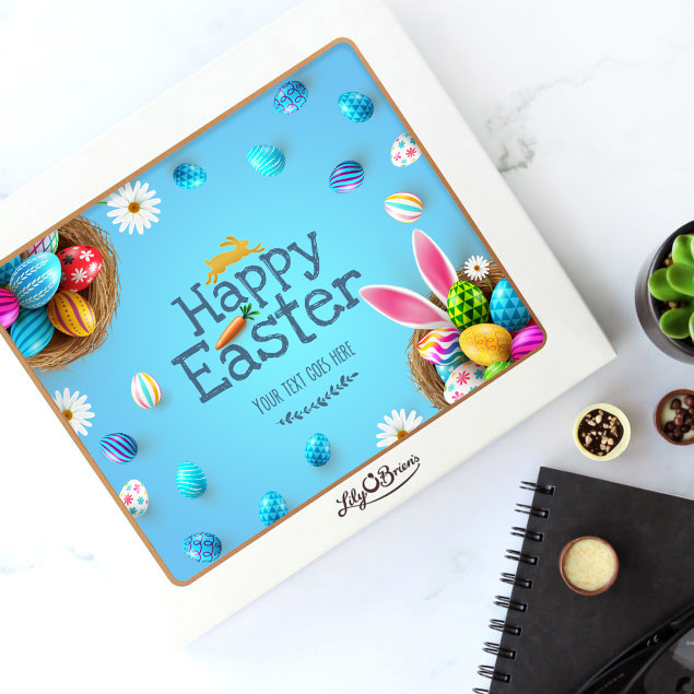 Easter Egg Personalised Chocolate Box