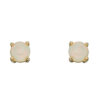 October birthstone stud earrings