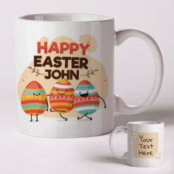 Happy Easter Mug - Design 1 (Personalise)