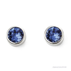 September Birthstone and engravable disc necklace