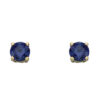 September Birthstone - 9ct Gold stud earrings