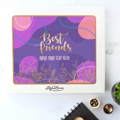Best Friends Personalised Chocolate Photo Box
