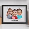 3 Person Portrait Style Caricature