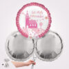 Pink Church Communion Foil Balloon Bouquet