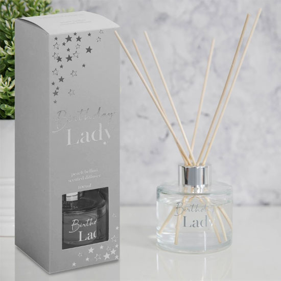 Birthday Lady Peach Bellini Diffuser | Order a Diffuser Ireland