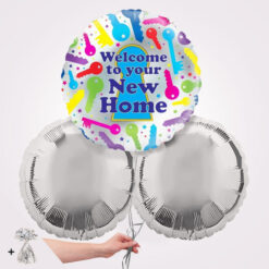 Welcome To Your New Home Foil Balloon Bouquet