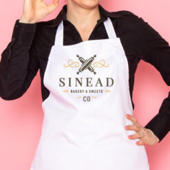 Your Name Bakery Theme Apron